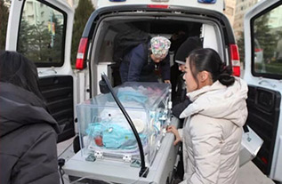 郁南县妇婴监护型护送